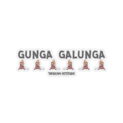 Gunga Galunga Sticker (Black)