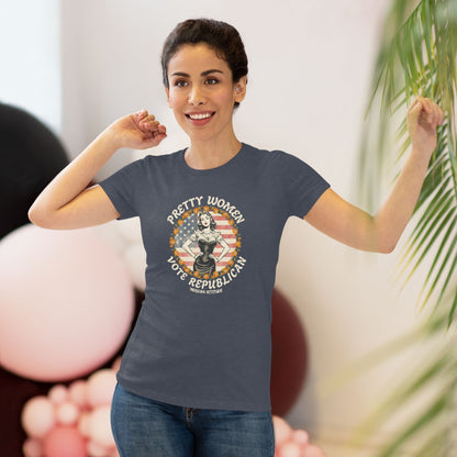 Pretty Women Vote Republican T-shirt (Women)