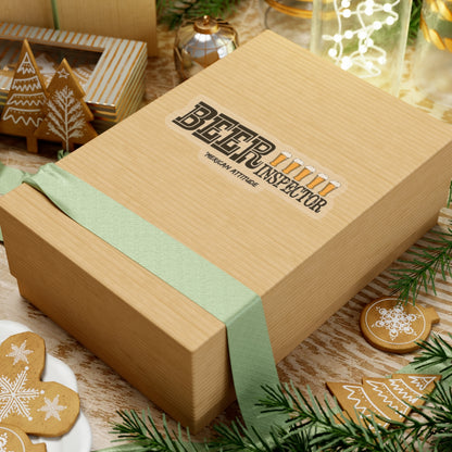 Beer Inspector Sticker (Black)