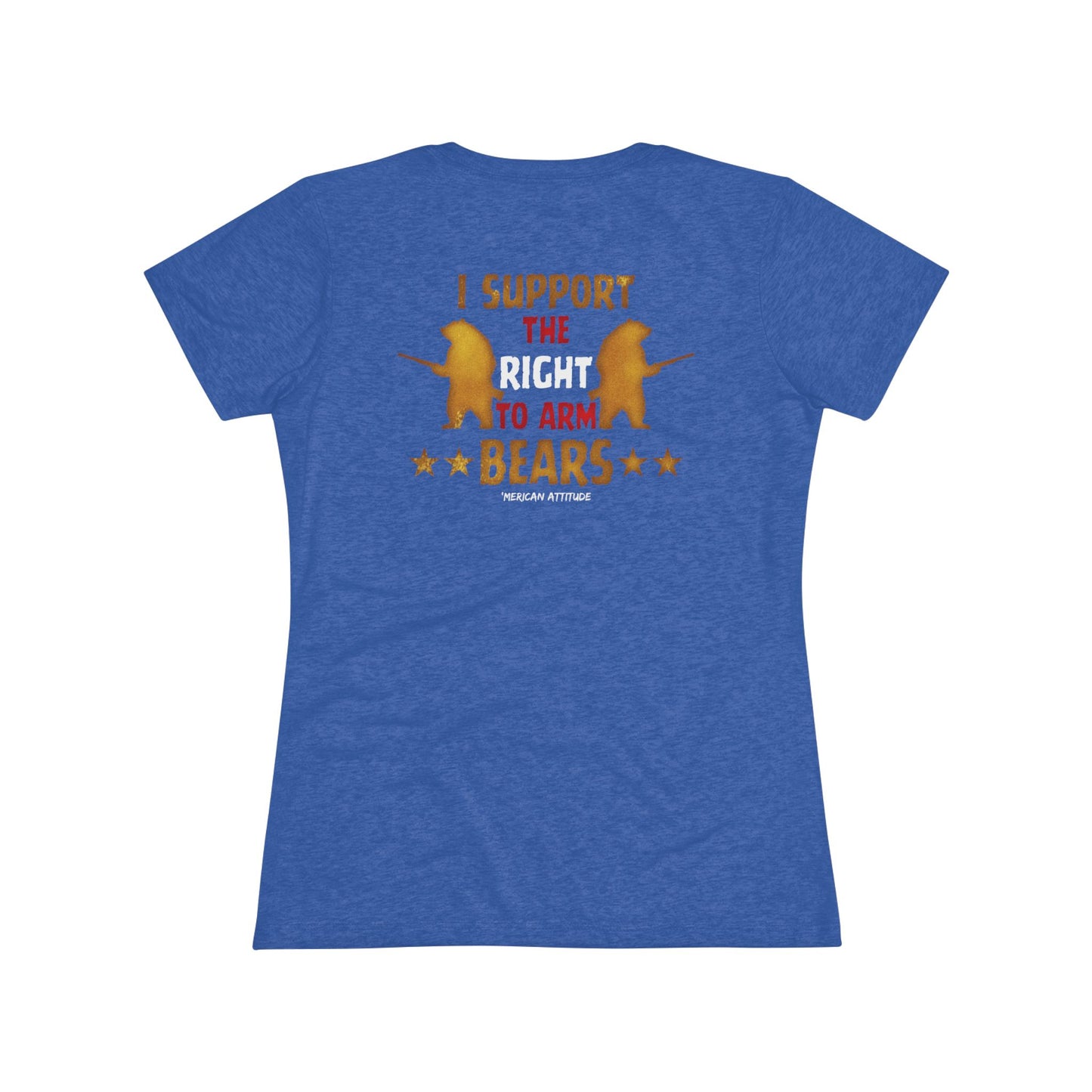 Support The Right To Arm Bears T-shirt (Women)