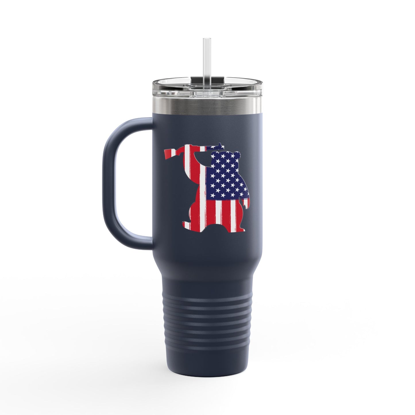 Armed Bear RW&B Tumbler (40oz)