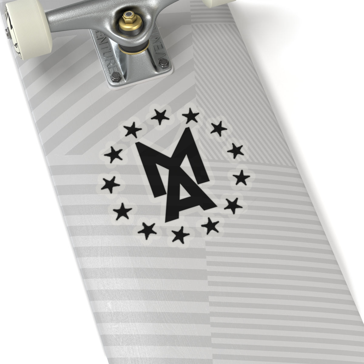 MA Stars Logo Sticker (Black)