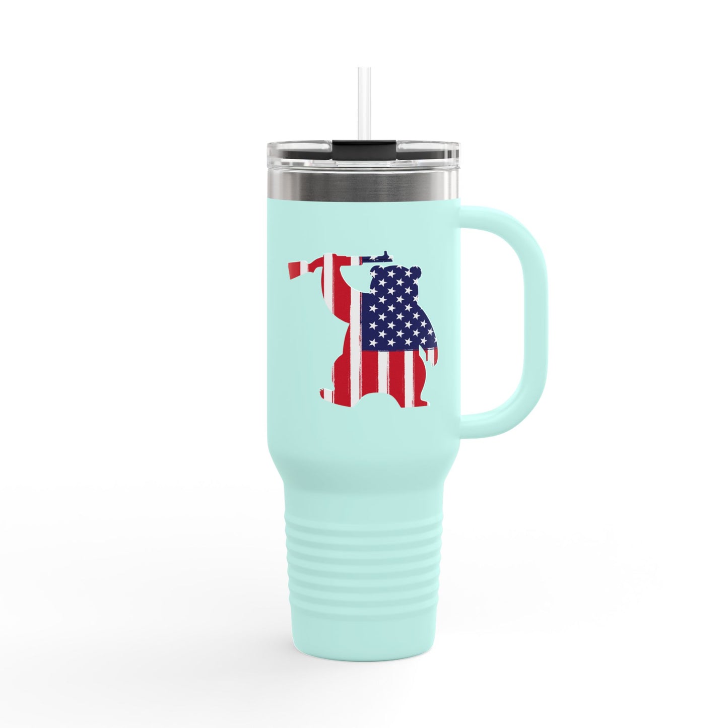 Armed Bear RW&B Tumbler (40oz)