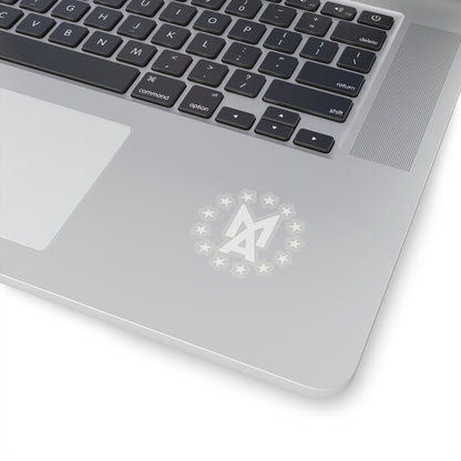 MA Stars Logo Sticker (White)