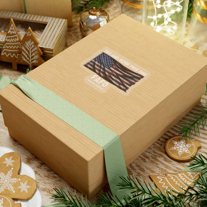 Try And Burn This One Sticker (White)