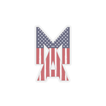 MA Logo Sticker (RW&B)