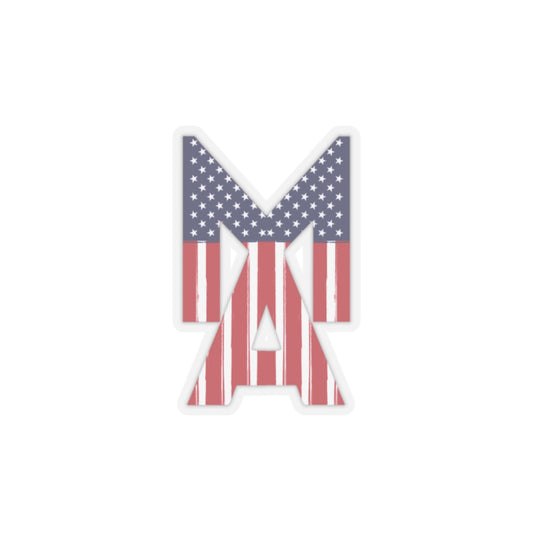 MA Logo Sticker (RW&B)