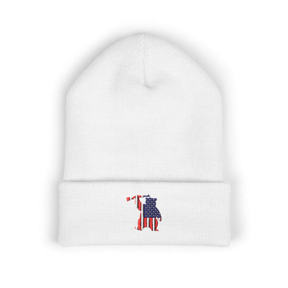 RW&B Bear Armed Beanie