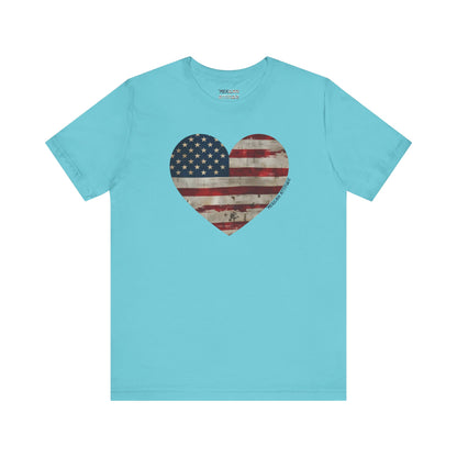 The Flag Is In Your Heart T-Shirt (Unisex)