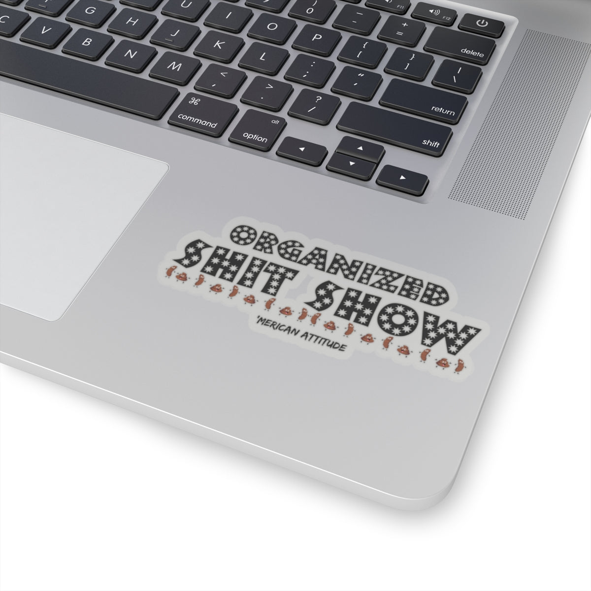Organized Shit Show Sticker (Black)