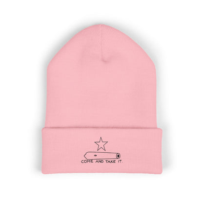 Come And Take It Cannon Beanie 1