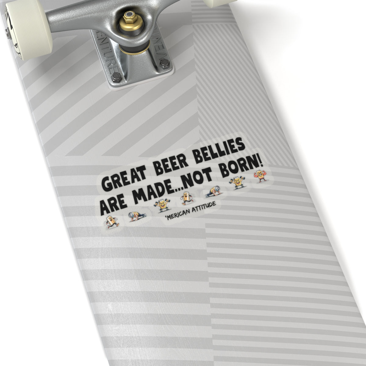 Great Beer Bellies Sticker (Black)
