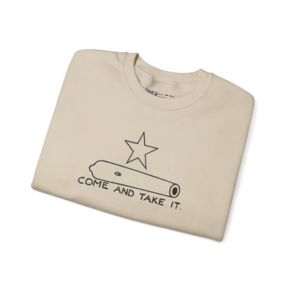 Come And Take It Cannon Sweatshirt