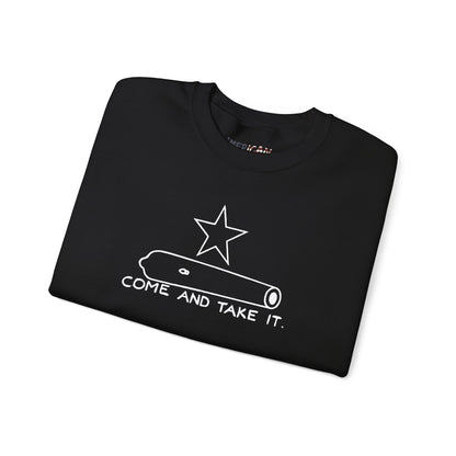Come And Take It Cannon Sweatshirt
