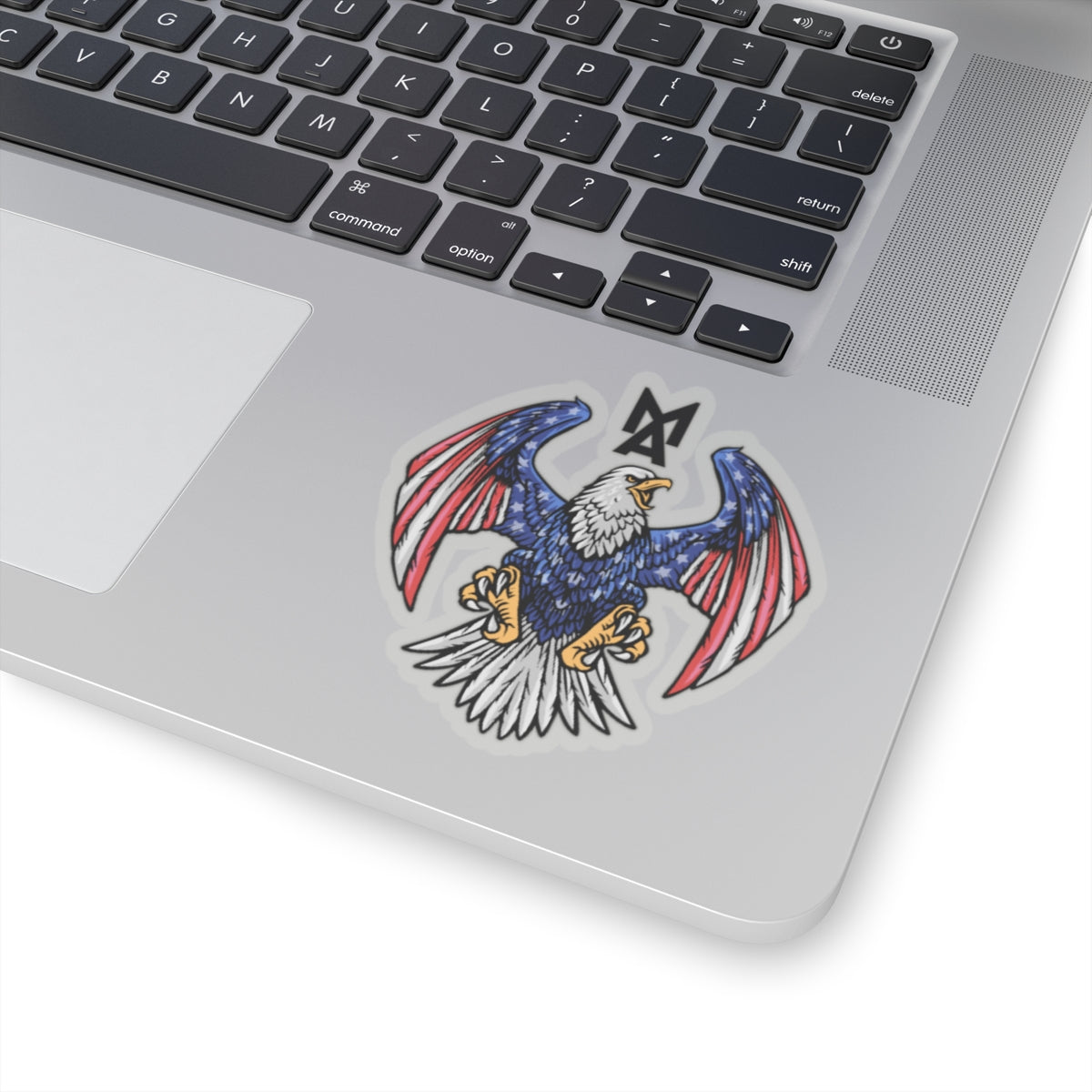 MA Eagle Logo Sticker (Black)