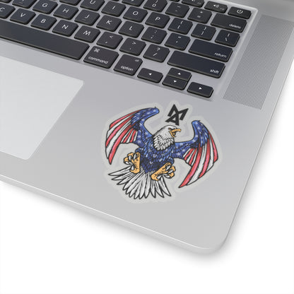 MA Eagle Logo Sticker (Black)