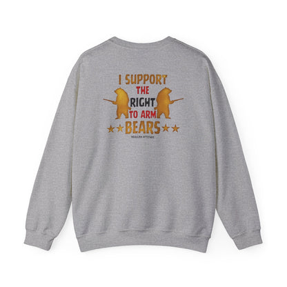 Support The Right To Arm Bears Sweatshirt