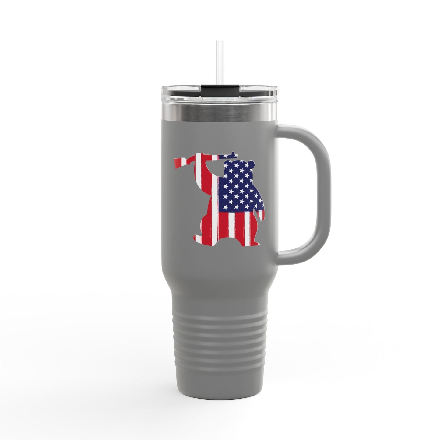 Armed Bear RW&B Tumbler (40oz)