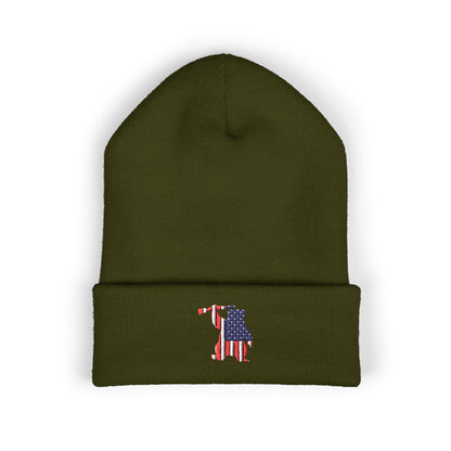RW&B Armed Bear Beanie