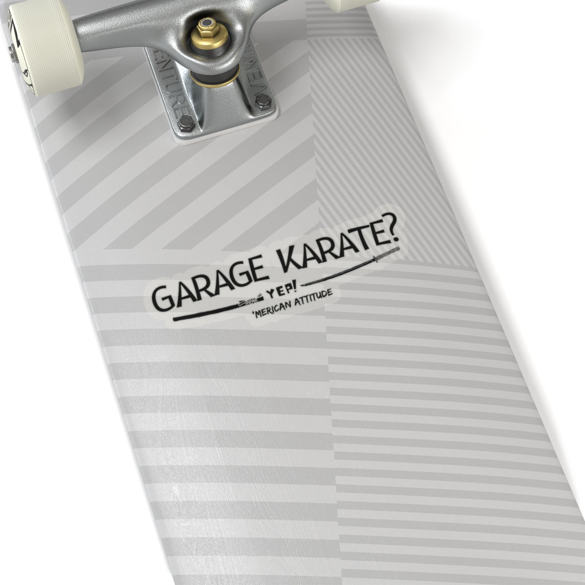 Garage Karate? Sticker (Black)