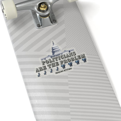 The Problem Sticker (Black)