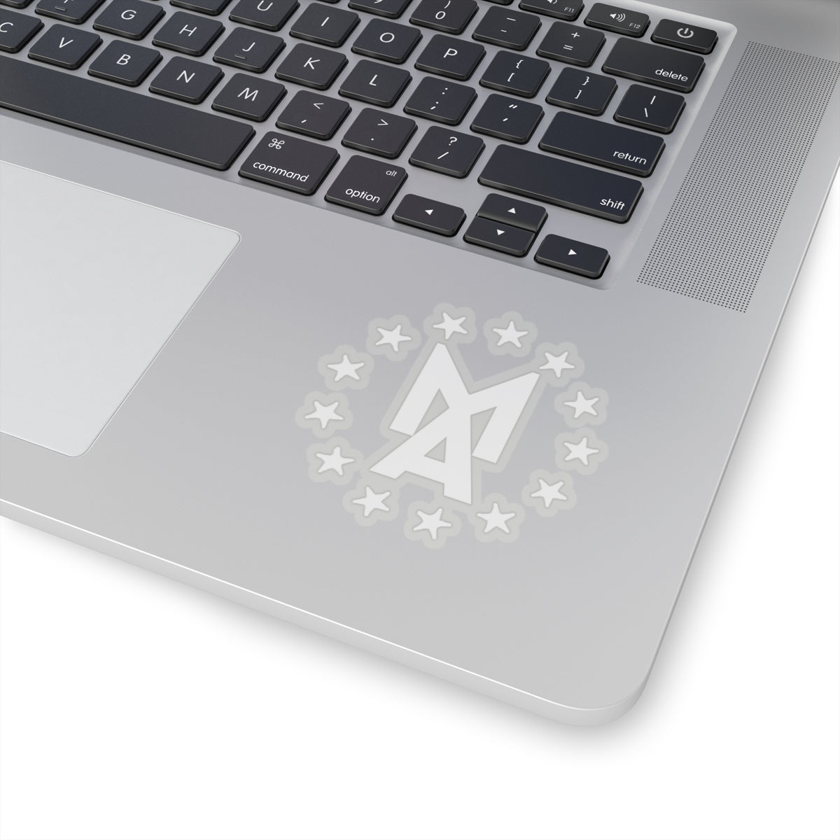 MA Stars Logo Sticker (White)