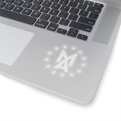 MA Stars Logo Sticker (White)