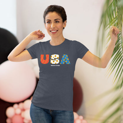 USA Sunflowers T-shirt (Women)