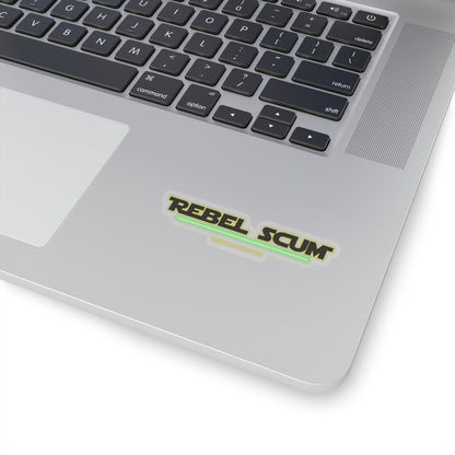 Rebel Scum Sticker (White)
