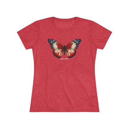 'Merican Butterfly 1 T-shirt (Women)