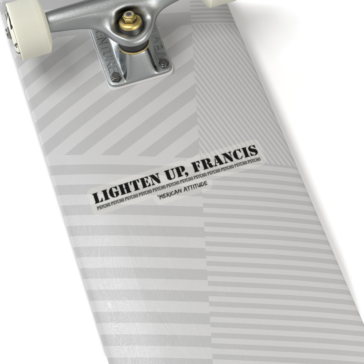 Lighten Up, Francis Sticker (Black)