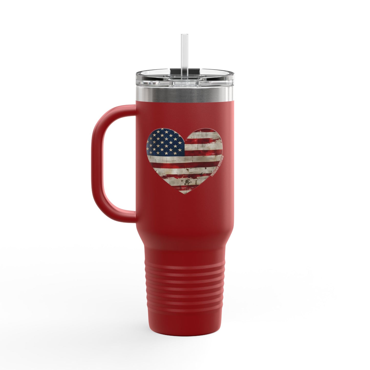 The Flag Is In Your Heart Tumbler (40oz)