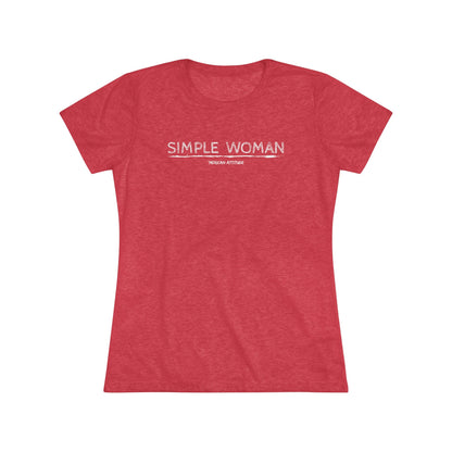 Simple Woman T-shirt (Women)