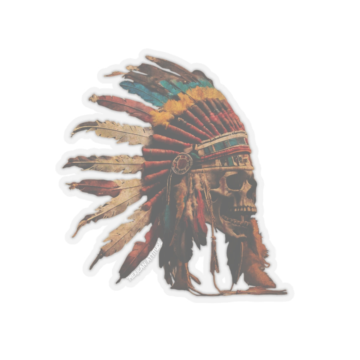 WARHORSE 3 Sticker (White)