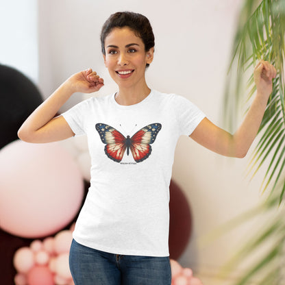 'Merican Butterfly 1 T-shirt (Women)