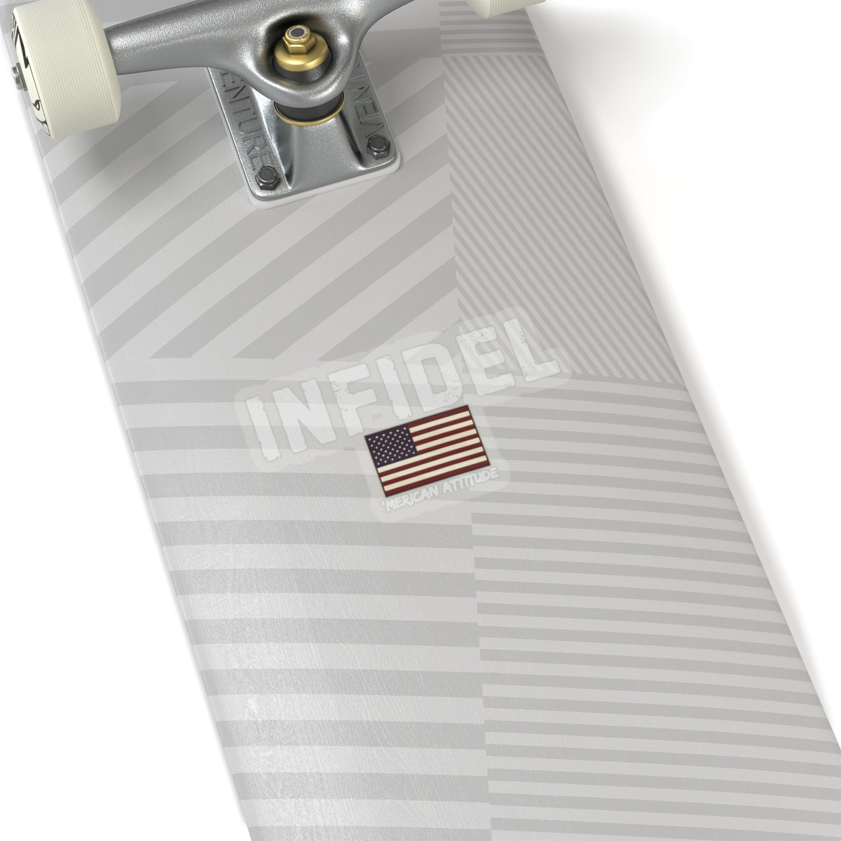 INFIDEL Sticker (White)