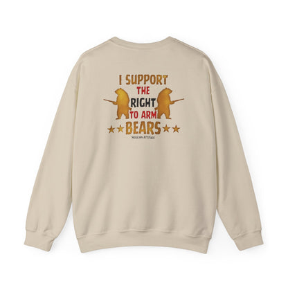 Support The Right To Arm Bears Sweatshirt
