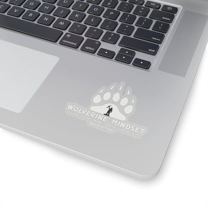 Wolverine Mindset Sticker (White)
