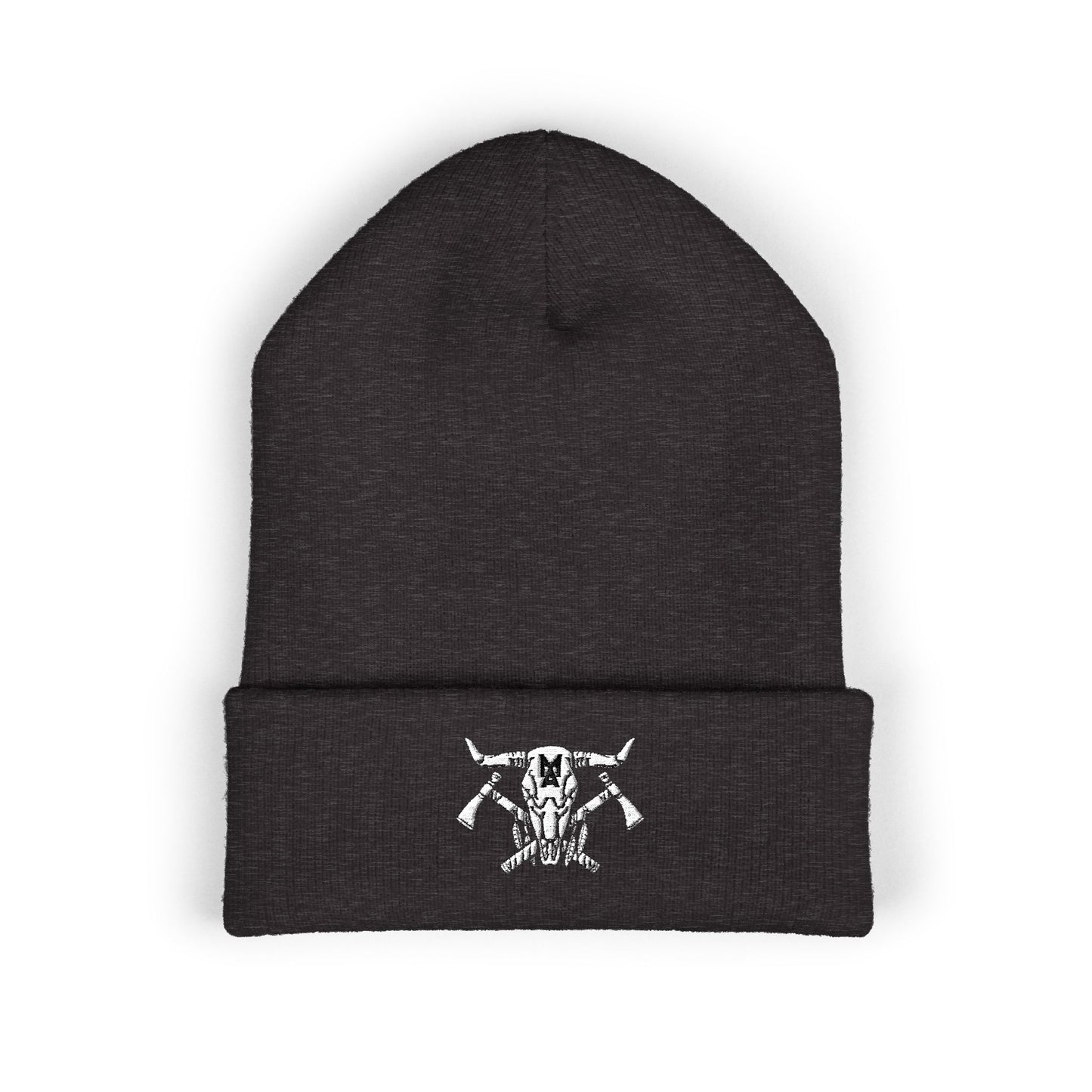 MA Skull & Hatchets Beanie 2