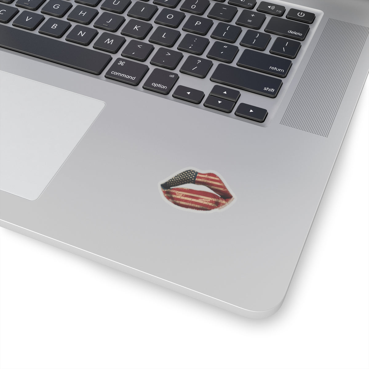 Merican Kiss Sticker (White)