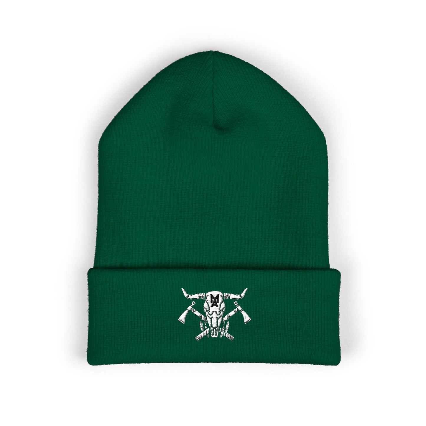 MA Skull & Hatchets Beanie 2