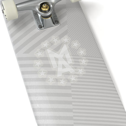 MA Stars Logo Sticker (White)
