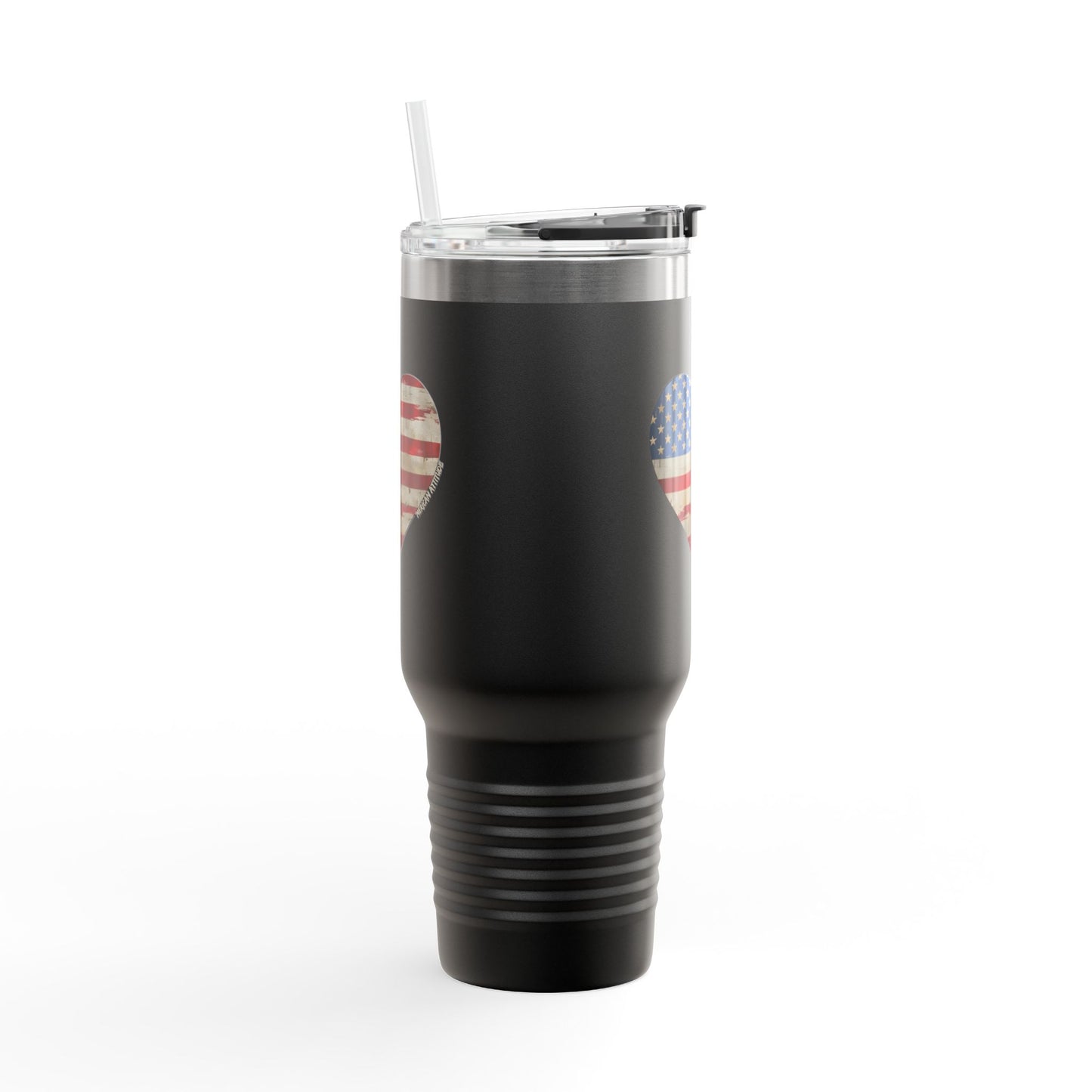 The Flag Is In Your Heart Tumbler (40oz)
