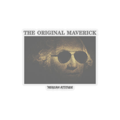 The Original Maverick Sticker (Black)
