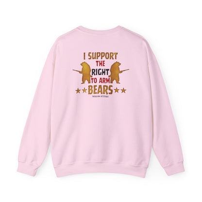 Support The Right To Arm Bears Sweatshirt