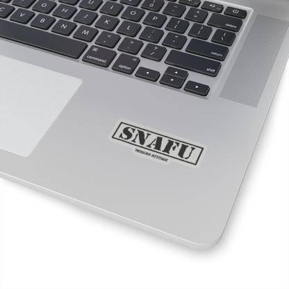 SNAFU Sticker (Black)