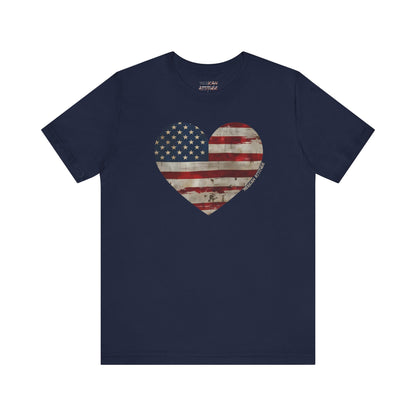The Flag Is In Your Heart T-Shirt (Unisex)