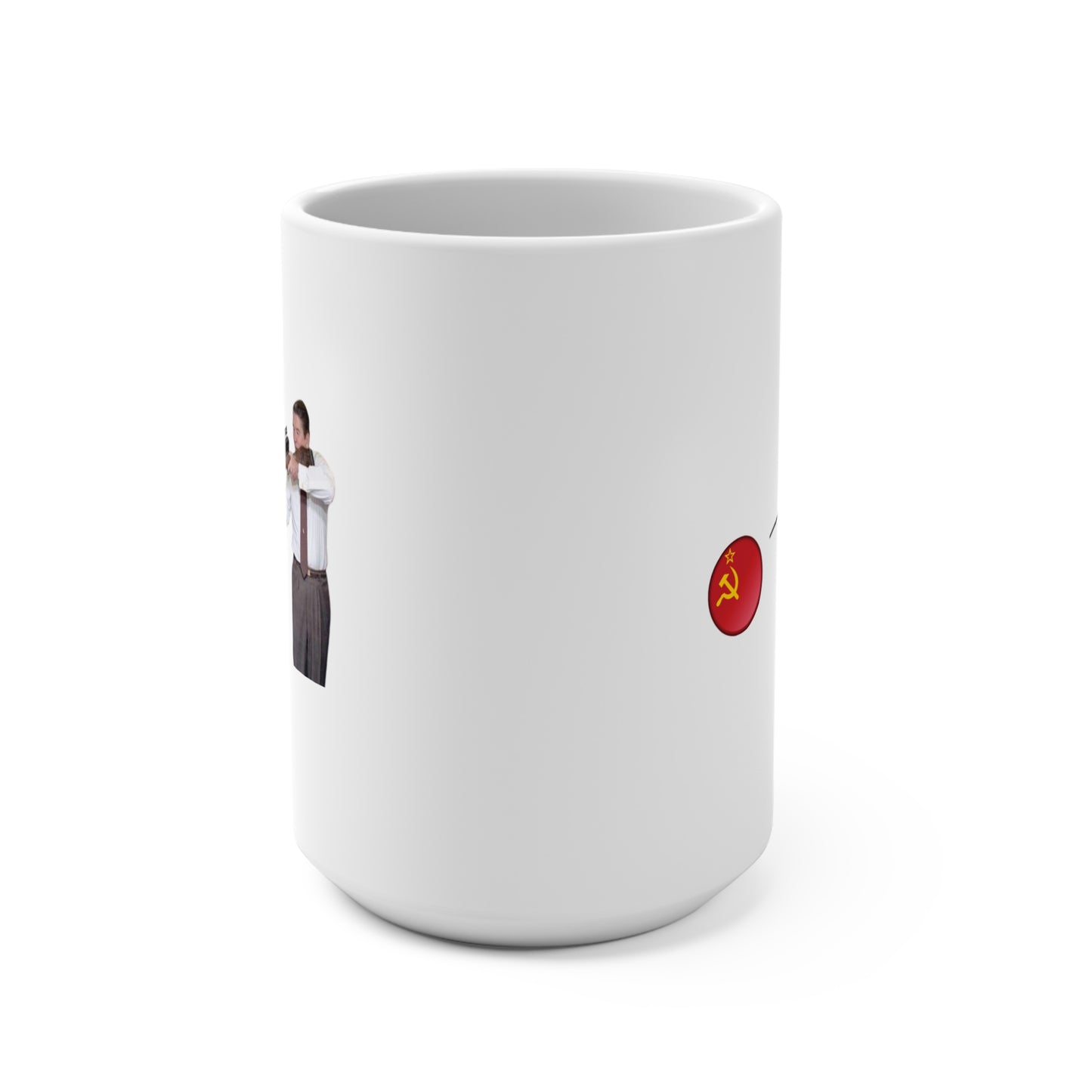 Ronnie on Target  15oz Mug (White)