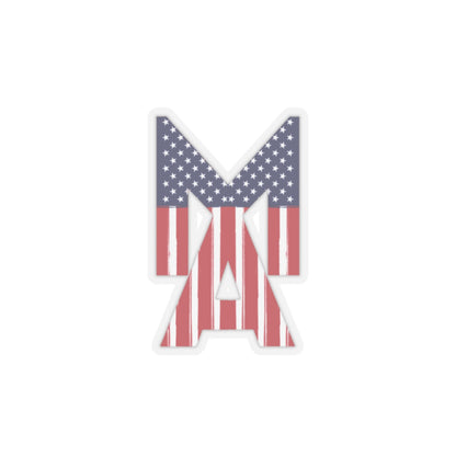 MA Logo Sticker (RW&B)