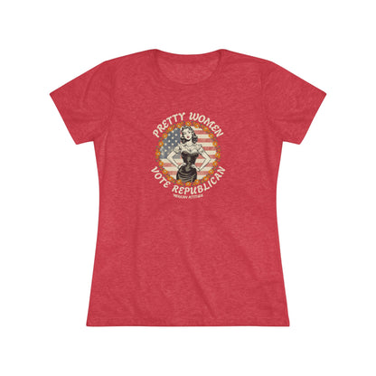 Pretty Women Vote Republican T-shirt (Women)